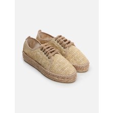 Greyce Naturel Kadın Düz Espadril