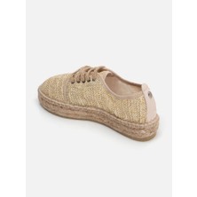 Greyce Naturel Kadın Düz Espadril