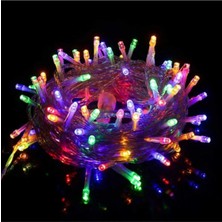 YPS-113RGB 600 Ledli 2x3 M Perde LED/IP44 Iç Mekan/30 Led*20 Saçak Fişli Çok Renkli