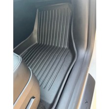 Tesla Li Parts Tesla Model Y TPE 3D Premium  Havuzlu Paspas Seti 3,5 mm kalınlık