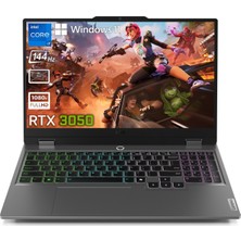 Lenovo Loq 15IRX9 Intel Core I7 13650HX 64GB 512GB SSD Rtx 3050 6gb (95W) 15.6" 144Hz Fhd Windows 11 Pro Taşınabilir Bilgisayar 83DV00G5TR G39