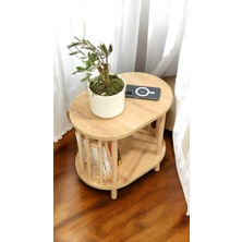 Peka Yan Sehpa - Komodin - Salon - Oturma Odası Zigon Sehpa