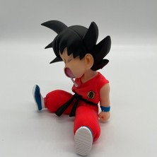 Longzhuo Dragon Ball Çocukluk Uykulu Wukong Figürü Yüksekliği 105MM (Yurt Dışından)