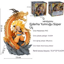 Longzhuo Ejderha Topu Ejderha Yumruk Süper Sanwukong Figürü Yüksekliği 135MM (Yurt Dışından)