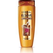 L'Oréal Paris Elseve 6 Mucizevi Yağ Besleyici Bakım Şampuanı 520 ml