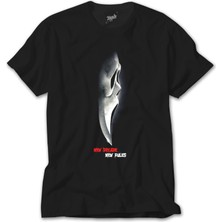 Wakha Scream New Decade New Rules Siyah Tişört