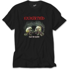 Wakha The Exploited Siyah Tişört