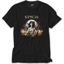 Wakha Epica Design Your Universe Siyah Tişört