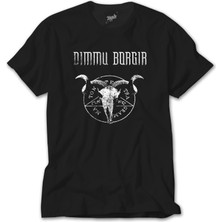 Wakha Dimmu Borgir Graphic Siyah Tişört