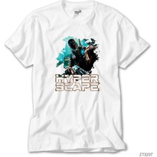 Wakha Hyper Scape Splash Beyaz Tişört