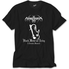 Wakha Nargaroth Black Metal Ist Krieg Siyah Tişört