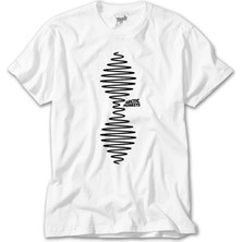 Wakha Arctic Monkeys Wave Beyaz Tişört