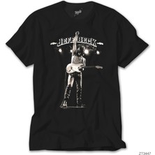 Wakha Jeff Back Gitar Siyah Tişört