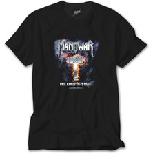 Wakha Manowar The Lord Of Steel Siyah Tişört