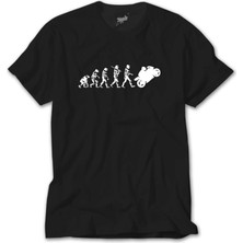 Wakha Motocycle Evolution Siyah Tişört