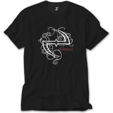 Wakha Evanescence Logo Siyah Tişört