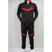 Erkek Dalgıç Kumaş Slim Fit Eşofman Takımı
