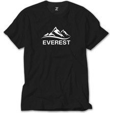Wakha Everest Classic Siyah Tişört
