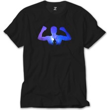 Wakha Muhammed Ali Galaksi Siyah Tişört