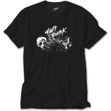 Wakha Daft Punk Ropes Siyah Tişört