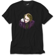 Wakha Joker Poker Card Siyah Tişört