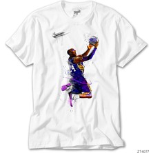 Wakha Kobe Bryant Slam Dunk Beyaz Tişört