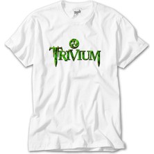 Wakha Trivium Logo Beyaz Tişört