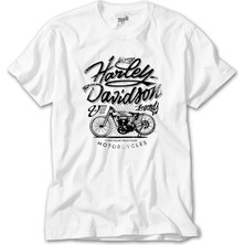 Wakha Harley Davidson Legends Beyaz Tişört