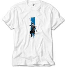 Wakha God Of War Atreus Beyaz Tişört