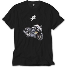 Wakha Suzuki Hayabusa Stompgrip Siyah Tişört