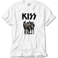 Wakha Kiss Anime Beyaz Tişört