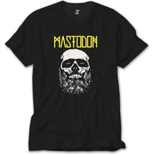 Wakha Mastodon Skull Siyah Tişört