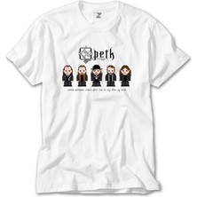 Wakha Opeth Group Animation Beyaz Tişört