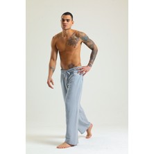 Alessio de Sole Raphael Pants  Açık Mavi Müslin bol pantolon
