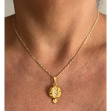 Bereket/şanş/yeniyıl/yılbaşı/inci Nar Kolye