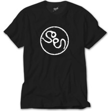 Wakha Soen Logo Siyah Tişört