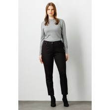 Ekol Likralı Yüksek Bel Pantolon