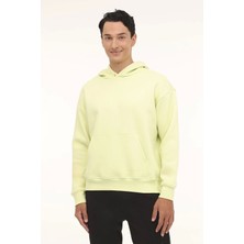 Lumberjack Ros 17HS109 Kapsonlu Erkek Sweat - Lime