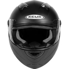 Zeus Kask Zeus ZS-811A Matt Black Kapalı