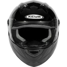 Zeus Kask Zeus ZS-811A Parlak Black Kapalı