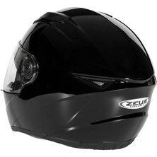 Zeus Kask Zeus ZS-811A Parlak Black Kapalı