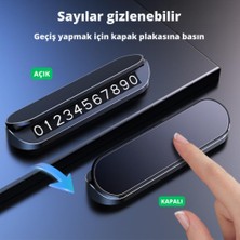 Polham Araç Içi Geçici Park Için Telefon Numaratörü, Forforlu Açılıp Kapanabilen Numaratör