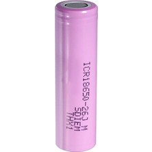 ICR-18650 Şarjlı 3.7V 3000MAH Li-Ion Pil (K246)