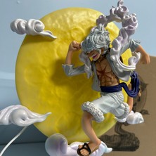 Haizeiwang One Piece Gk Nika Ay'a Uçuyor Luffy Ay'a Işık Olabilir 350MM Yükseklikte (Yurt Dışından)