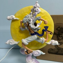 Haizeiwang One Piece Gk Nika Ay'a Uçuyor Luffy Ay'a Işık Olabilir 350MM Yükseklikte (Yurt Dışından)