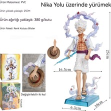 Haizeiwang One Piece Yıldönümü Beş Vitesli Yürüyüş Nika Luffy Figürü Yüksekliği 250 mm (Yurt Dışından)