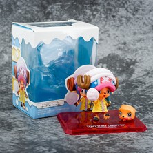 Haizeiwang One Piece Zero Chopper Marshmallow Edition Kutu Figürü (Yurt Dışından)