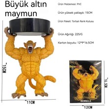 Longzhuo Dragon Ball Altın Büyük Maymun Bebek Küllük Yüksekliği 175MM (Yurt Dışından)