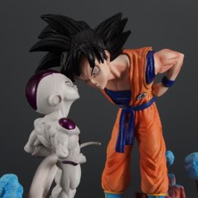 Longzhuo Dragon Ball Gk Goku Frieza Bakış Figürü Yüksekliği 140MM (Yurt Dışından)