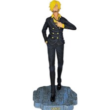 Haizeiwang One Piece Gk Siyah Takım Elbise Sanji Yükseklik 350MM (Yurt Dışından)